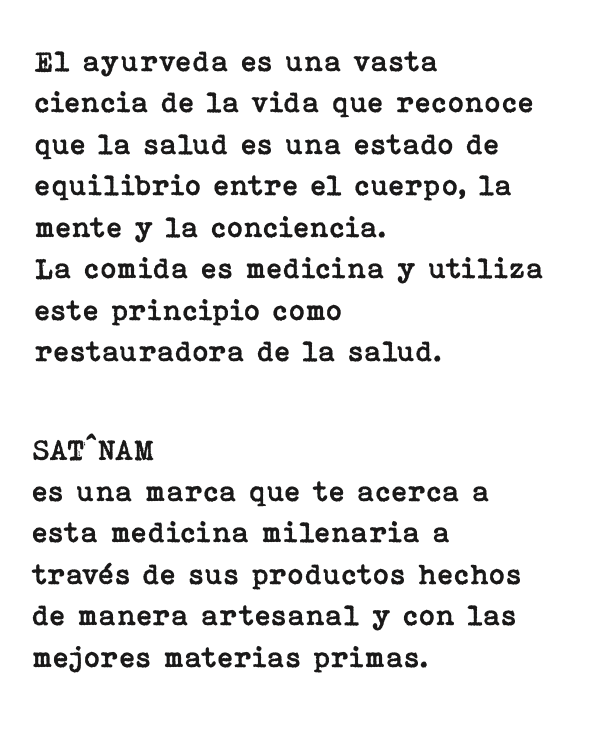 Sobre Satnam ¿Qué es Ayurveda?